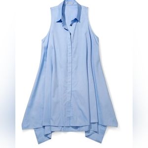 NWOT Rebecca Minkoff 100% cotton blue Miley dress